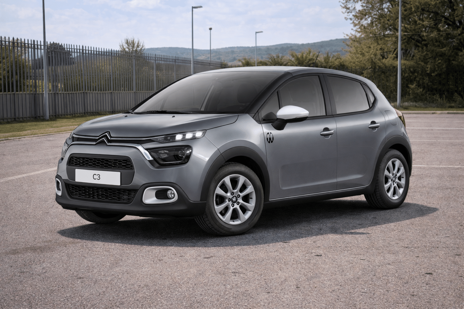 citroen c3 grigia